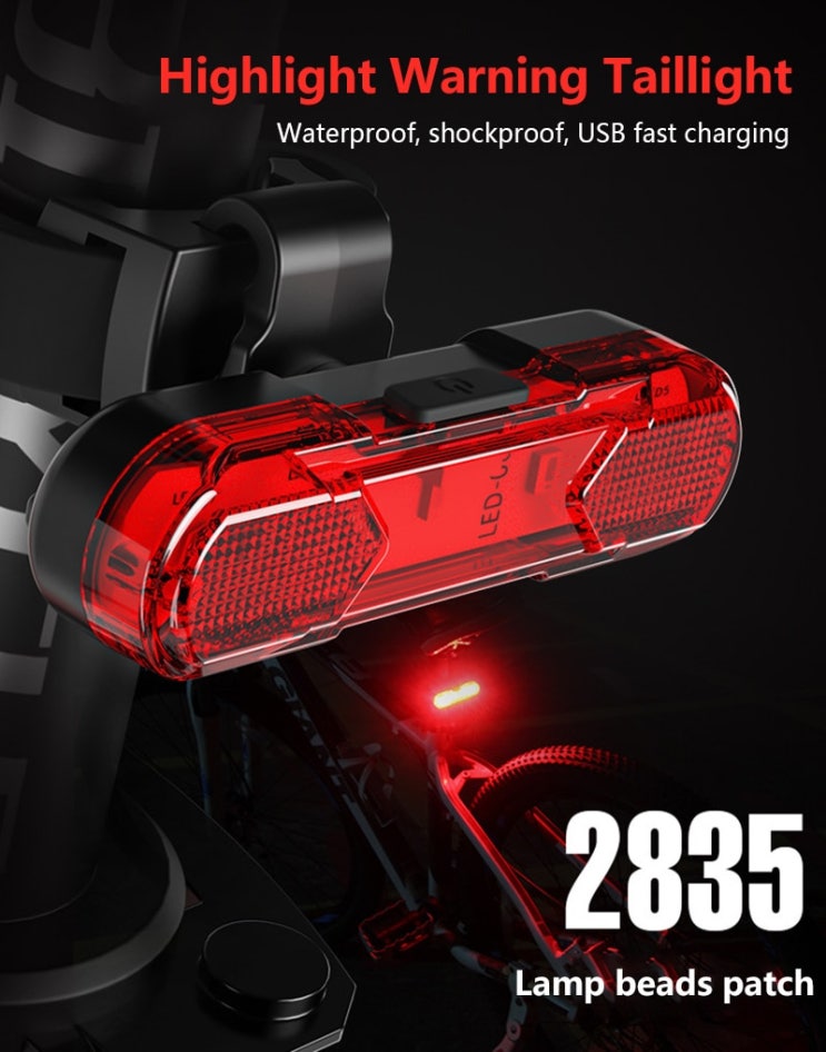 선호도 좋은 2020 LED 미등 자전거 후면 조명 USB 충전식 자전거 방수 MTB 도로 자전거 테일 라이트 자전거 tslm1에 대 한 깜박임 좋아요