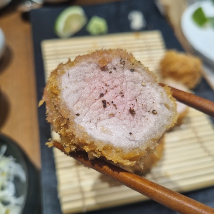  [신사] 입에서 녹는 흑돼지 돈가스 히레가츠 로스가츠 가로수길 맛집 카소미야