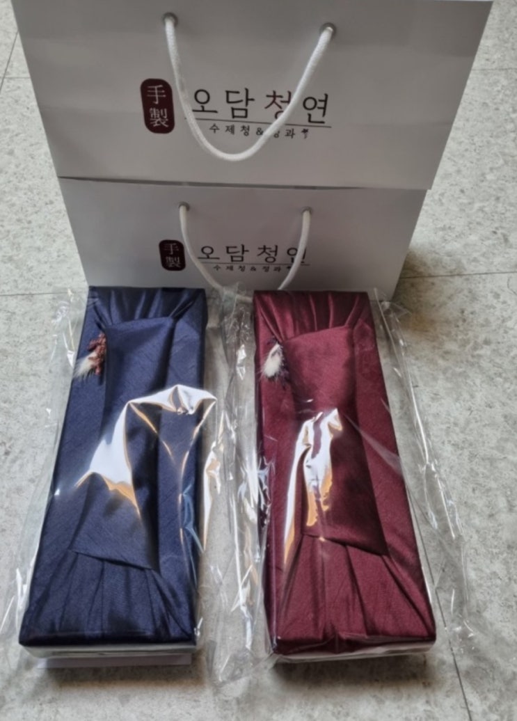  내돈내산:) 오담청연 도라지정과세트