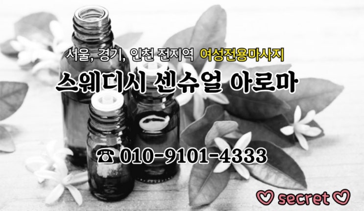  남자관리사 방문 홈케어 스웨디시마사지 [출장마사지]