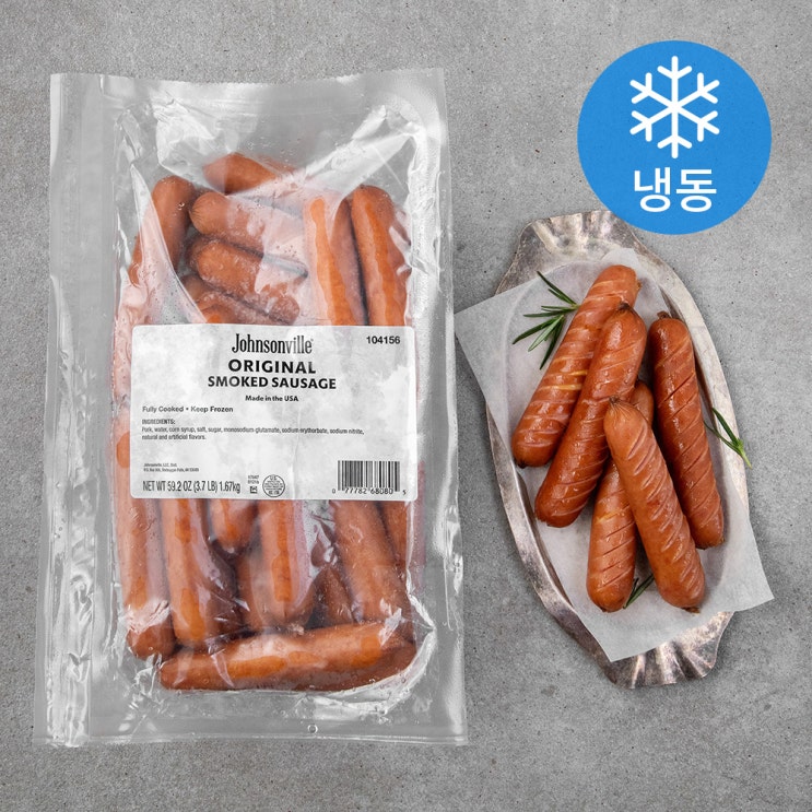 의외로 인기있는 쟌슨빌 오리지날 스모크 소시지 (냉동), 1.67kg, 1개 추천해요 의외로 인기있는 쟌슨빌 오리지날 스모크 소시지 (냉동), 1.67kg, 1개 추천해요