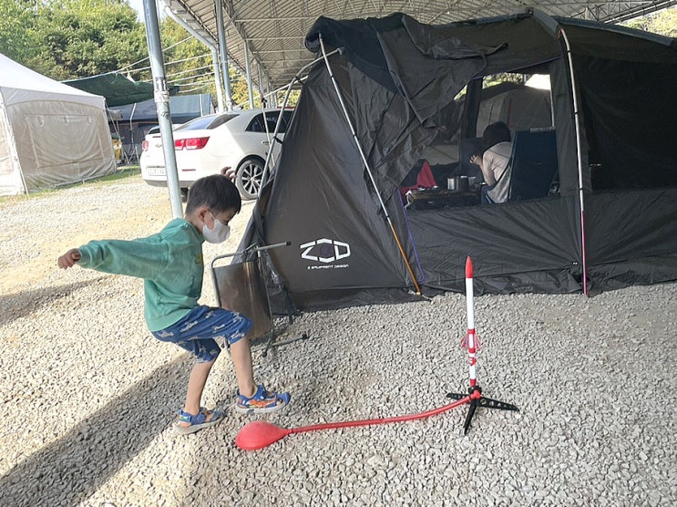 가족들과 가기 좋은 가까운 캠핑장, 산들래캠핑장 마지막날