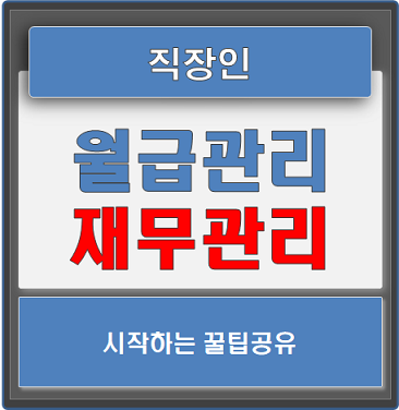  사회초년생 월급관리, 재무관리 시작하는 꿀팁 (ft.직장인)