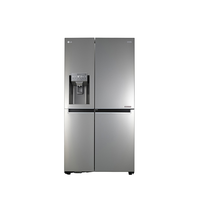 가성비갑 LG전자 DIOS 얼음정수기 2도어 양문형 냉장고 607L J612SS34 ···