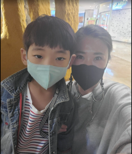  롯데 월드  타워에서 막내랑 시간 보내기