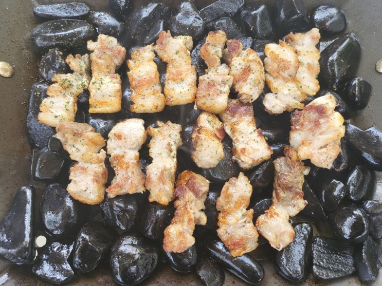  광주 자갈구이 삼겹살 맛집 서창동 꼬기야이기