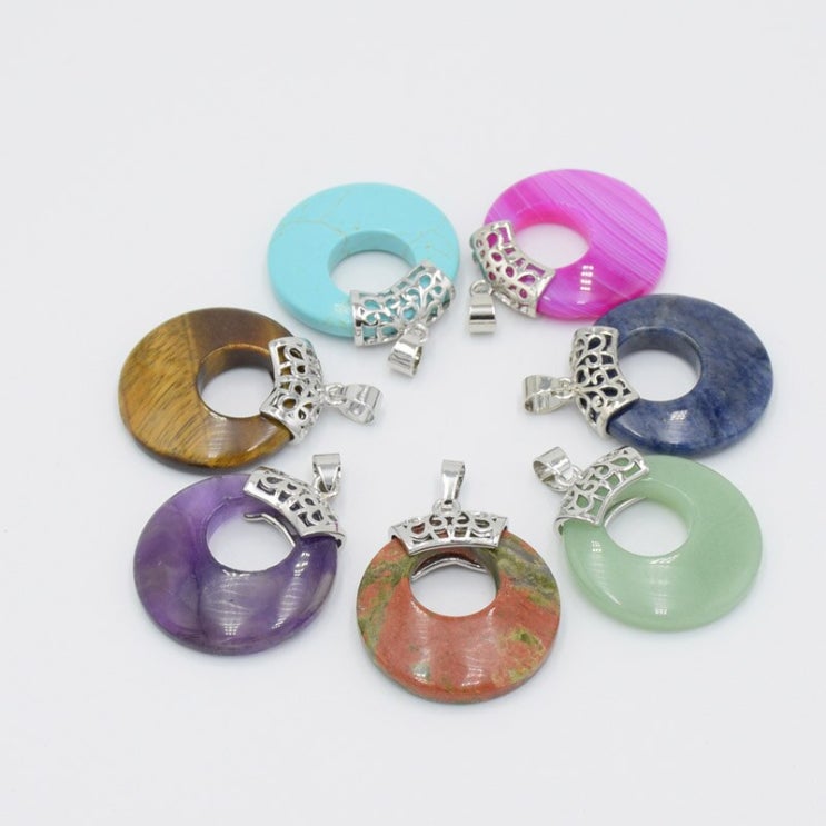 선택고민 해결 천연 보라색 크리스탈 로즈 핑크 쿼츠 오닉스 그린 Howlite 스톤 도넛 코인 라운드 Reiki 치유 펜던트 목걸이 쥬얼리|펜던트| 좋아요 선택고민 해결 천연 보라색 크리스탈 로즈 핑크 쿼츠 오닉스 그린 Howlite 스톤 도넛 코인 라운드 Reiki 치유 펜던트 목걸이 쥬얼리|펜던트| 좋아요