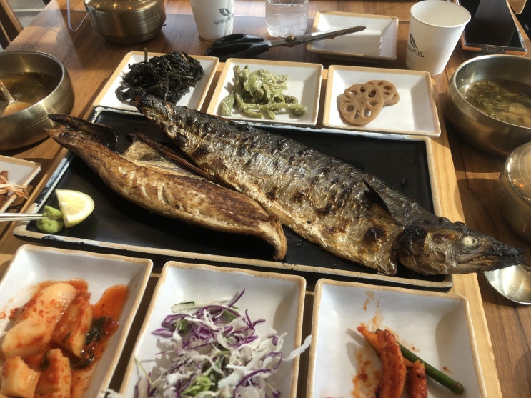  의왕 백운호수 맛집 화덕 생선구이가 맛있는 자연그리고어반