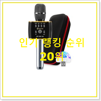  진또배기 블루투스마이크 구매 베스트 순위 TOP 20위