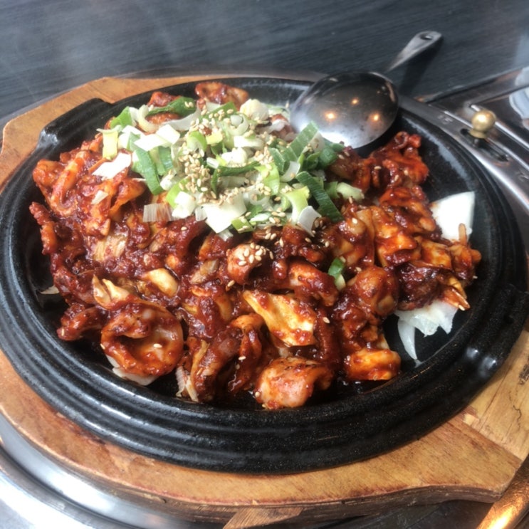  천안 직산읍 육당21 직영 본점 @ 직화 쭈꾸미 볶음