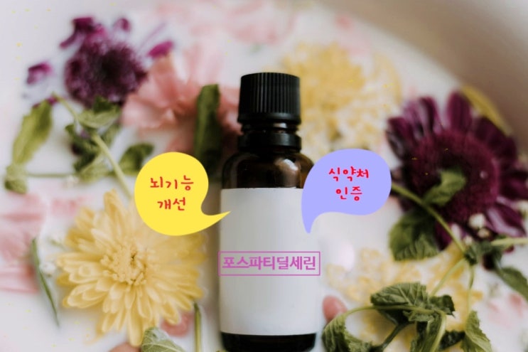  포스타딜 세린 포스파티딜 세린 뇌건강에 좋은 건강기능식품 귄해드려요