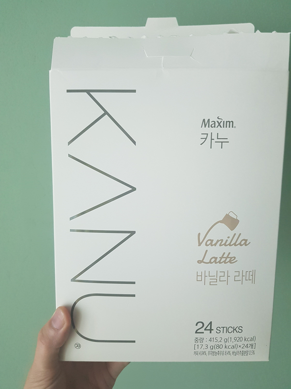  맥심 카누 바닐라 라떼 : 커피가 없는 밍밍한 맛 화가난다..화가 나!!..