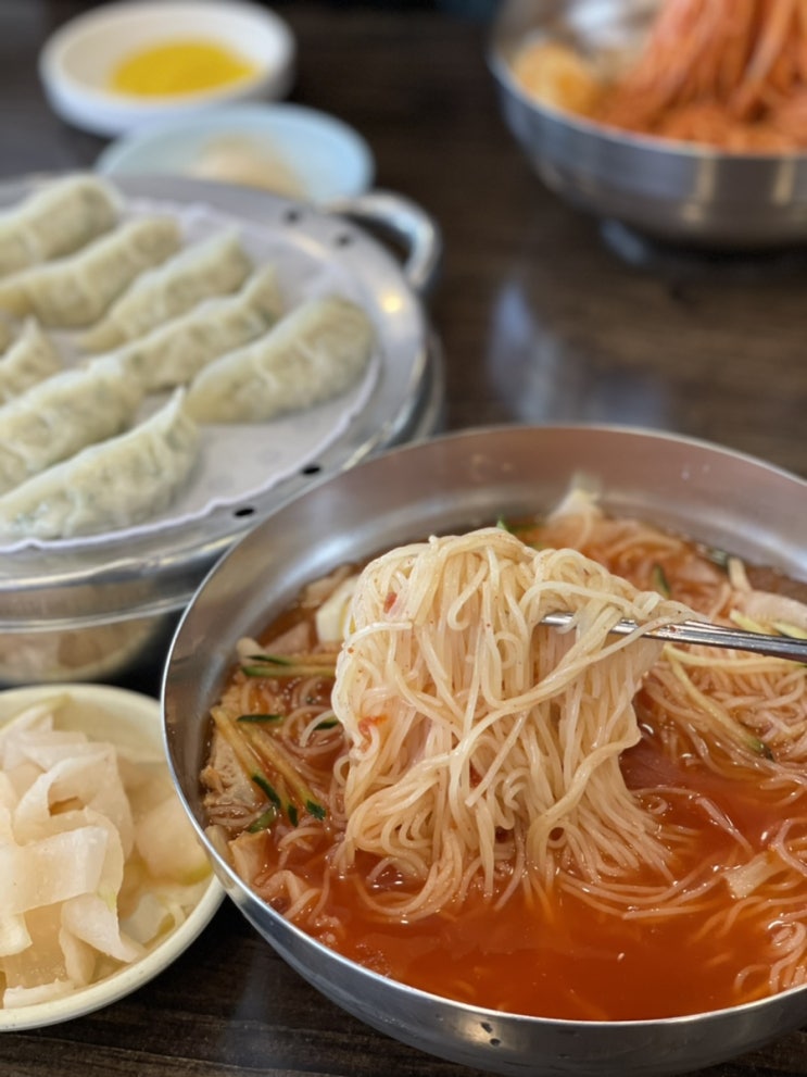  부산 중동 맛집 해운대밀면 구 밀면전문점
