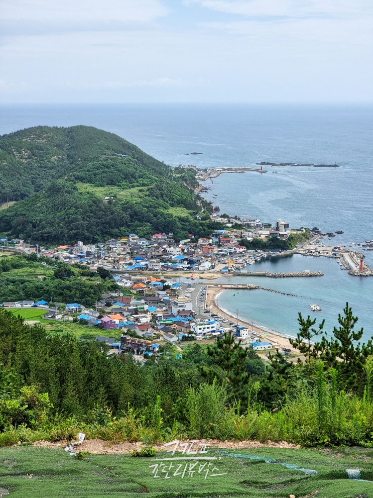  제주 오름 같았던 포항 <곤륜산 패러글라이딩 활공장>