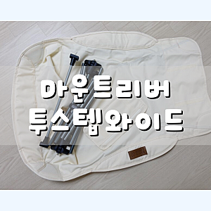 마운트리버 투스텝 와이드 아이보리::2달 기다려 구매한 후기, 전용볼핏 / 내돈내산