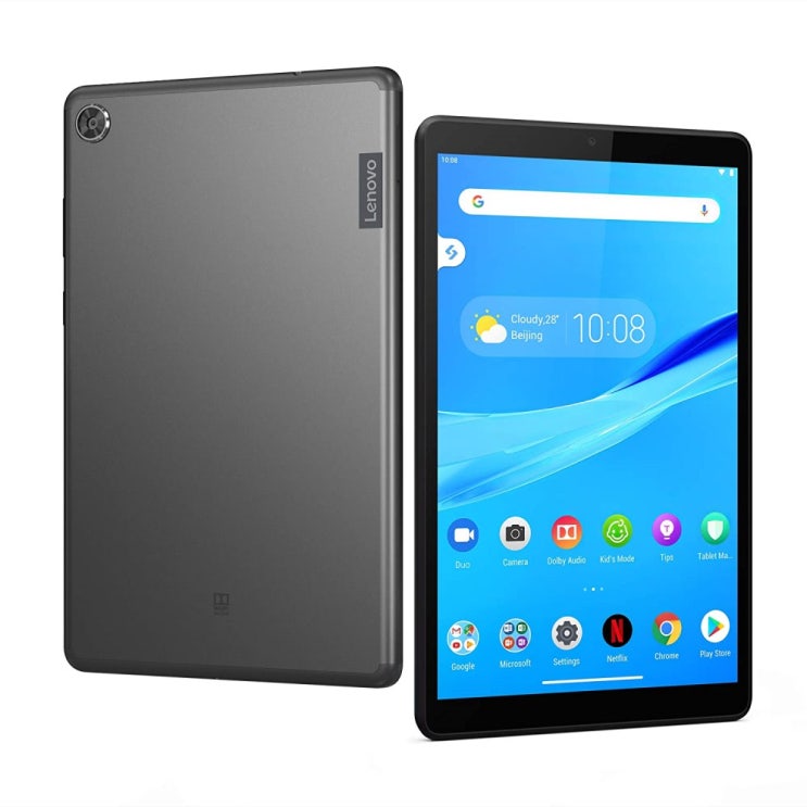 가성비 좋은 레노버 8인치 태블릿 TAB M8 Quad-Core 2GHz 16GB 32GB, 블랙 ···