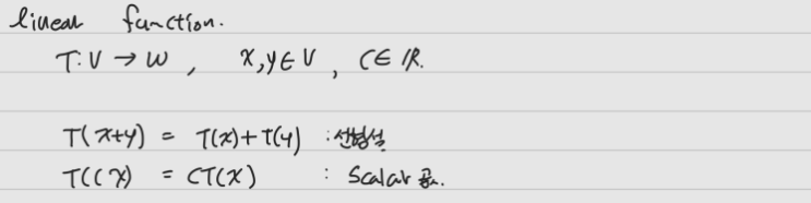 쌍대공간 (Dual Space) 쌍대공간 (Dual Space)