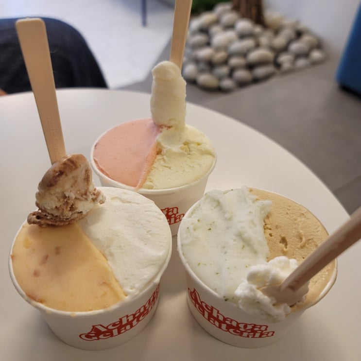  [안동 / 디저트] 톡톡 튀는 다양한 맛으로 가득한 안동 젤라또 맛집 '아차가(ACHAGA)'