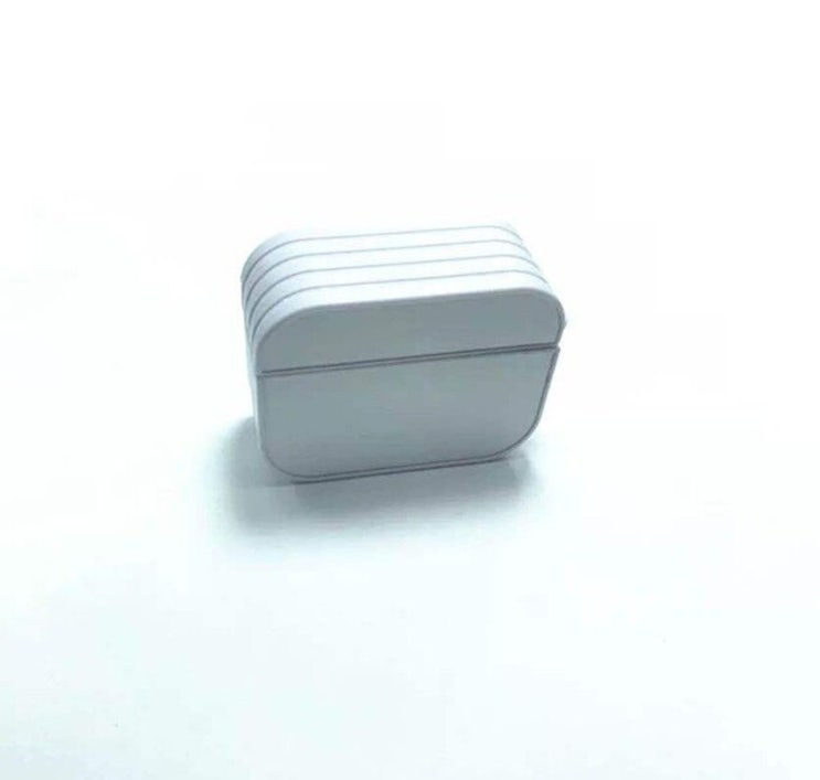 의외로 인기있는 Airpods pro airpod pro 하드 커버 무선 이어폰 케이스 커버 알루미늄 시트 용 10pcs 2d 승화 공백 케이스, 하얀 추천합니다