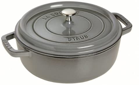 요즘 인기있는 STAUB [독일]Staub 1112625 캐서롤 냄비 둥근 26 cm 블랙-40809, 단일옵션, 02.흑연 그레이 ···