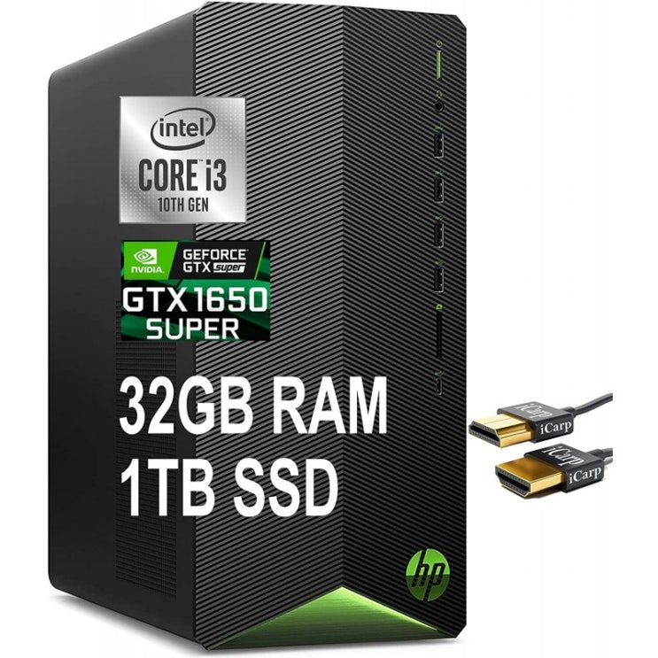 최근 많이 팔린 Flagship 2021 HP Pavilion Gaming Desktop Computer 10th Gen Intel Quad-Core i3-10100 (Beats 최근 많이 팔린 Flagship 2021 HP Pavilion Gaming Desktop Computer 10th Gen Intel Quad-Core i3-10100 (Beats
