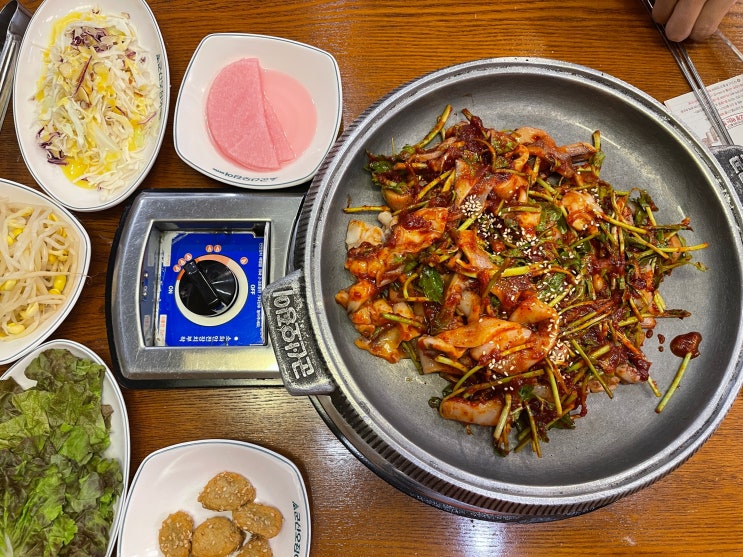 매운맛이 필요할땐 군산오징어 롯데아울렛광교점