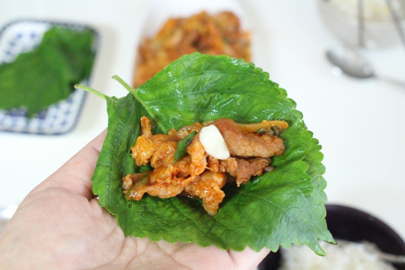 간단한점심메뉴 고추장 돼지불고기만들기 (w. 청정원 돼지불고기 양념 & 월계수잎 맛술)
