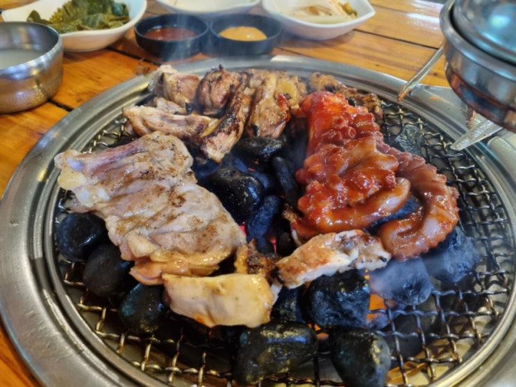  강촌역 닭갈비 맛집 LDH 맥반석문어닭갈비