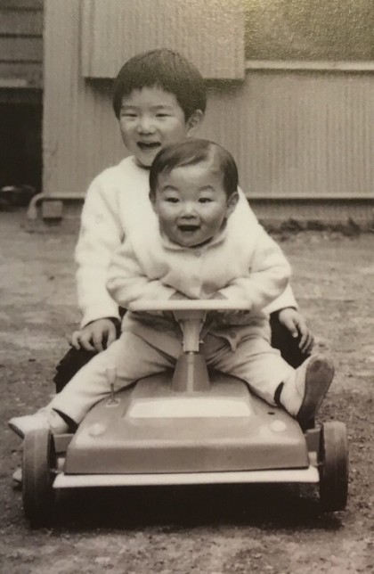  [일남]히데는 설날에 자전거 타면서 연날리던 꼬맹이 