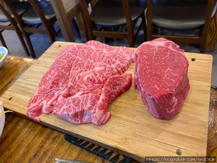  한우 안심이 기가 막혔던 마장동 맛집, 정육식당 마장동 한우촌