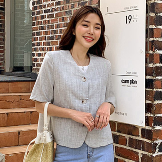 당신만 모르는 엔비룩 여성용 린넨 노카라 자켓 추천해요 당신만 모르는 엔비룩 여성용 린넨 노카라 자켓 추천해요