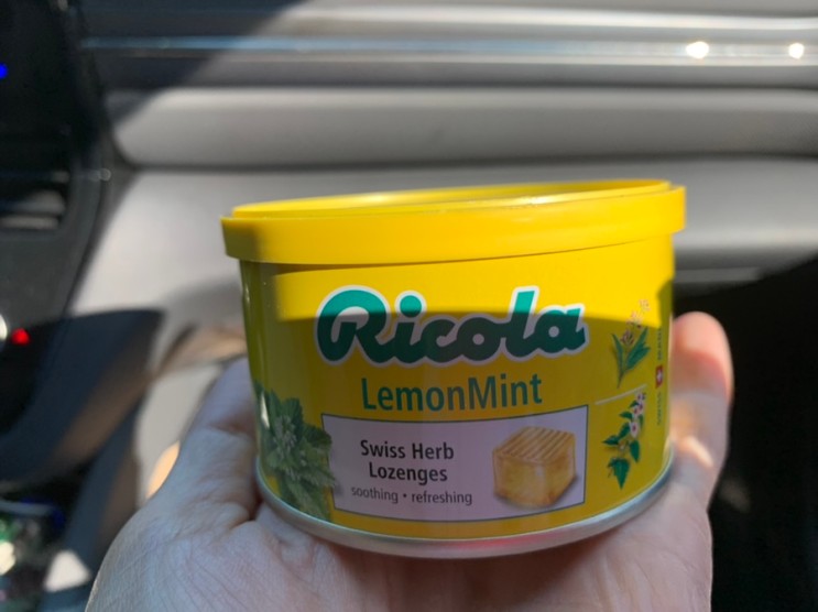캔디추천] 스위스 리콜라 레몬민트 사탕 Ricola Lemon Mint /