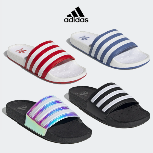 후기가 좋은 아디다스 부스트 슬라이드 클라우드폼 쿠션 슬리퍼 공용 비치 샌들 ADILETTE BOOST SLIDES 추천해요