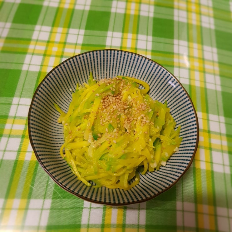  단호박채볶음