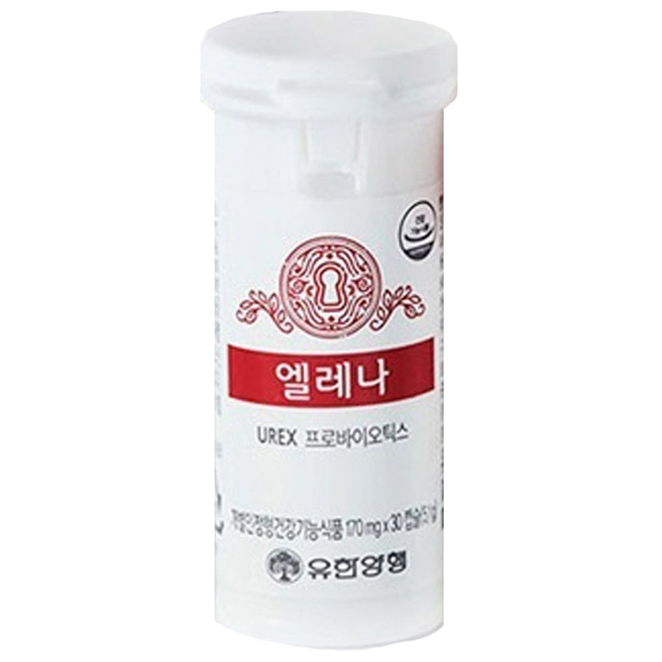가성비 뛰어난 유한양행 엘레나 UREX 프로바이오틱스 멀티 유산균, 30개입, 1개 추천해요 가성비 뛰어난 유한양행 엘레나 UREX 프로바이오틱스 멀티 유산균, 30개입, 1개 추천해요