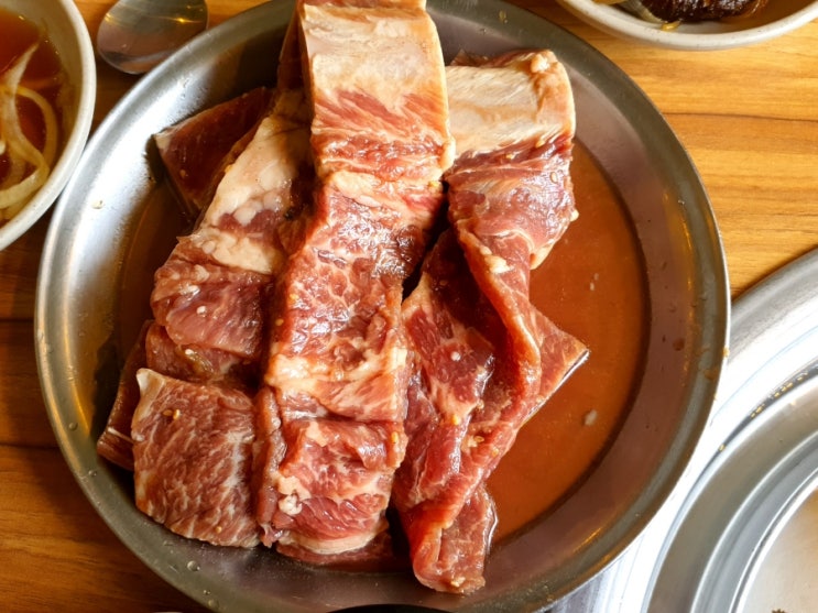  포천 갈비 애견동반식당 이동 강변 갈비