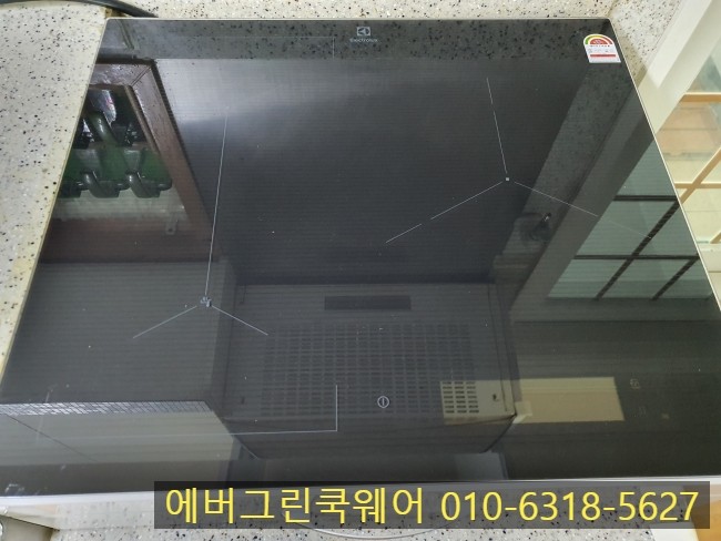  일렉트로룩스인덕션 센스프라이 EIS64383 최저가  하남 한솔리치빌 설치
