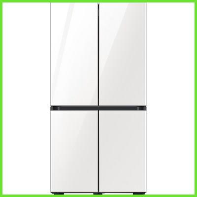  삼성전자 비스포크 4도어 프리스탠딩 냉장고 글램 화이트 RF85A98T135 830L 방문설치 실제 구매 정보 확인하세요 