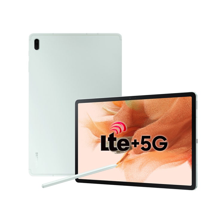 인기있는 삼성전자 갤럭시탭S7 FE 태블릿PC 5G 128GB, SM-T736N, 미스틱 그린 추천해요