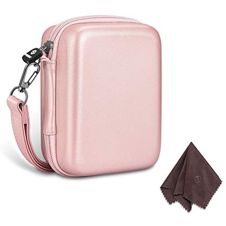 최근 많이 팔린 인스탁스 미니 리플레이 하드 케이스 T16 Fintie Carrying Case for Fujifilm Instax Mini LiPlay Hybrid, Rose G