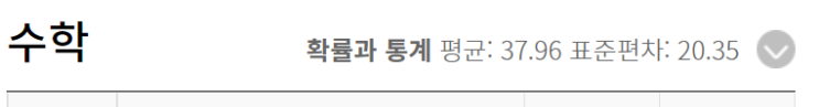  이산확률변수의 분산과 표준편차 구하기