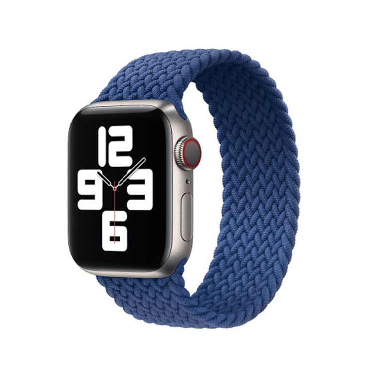 최근 인기있는 808 애플워치 4/5/6/SE 우븐루프 밴드 스트랩 44mm L, 블루, 1개 좋아요 최근 인기있는 808 애플워치 4/5/6/SE 우븐루프 밴드 스트랩 44mm L, 블루, 1개 좋아요