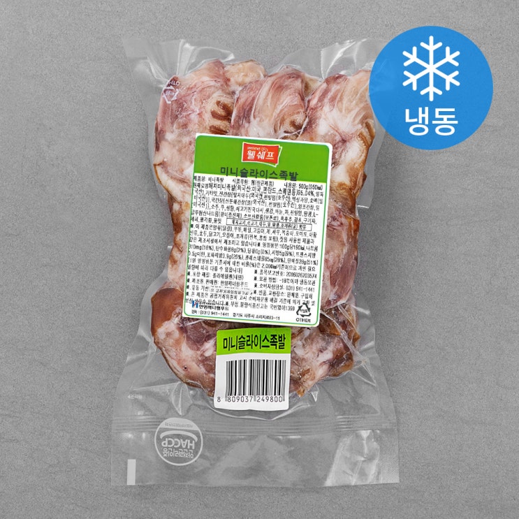최근 많이 팔린 웰쉐프 미니슬라이스 족발 (냉동), 500g, 1개 추천합니다 최근 많이 팔린 웰쉐프 미니슬라이스 족발 (냉동), 500g, 1개 추천합니다