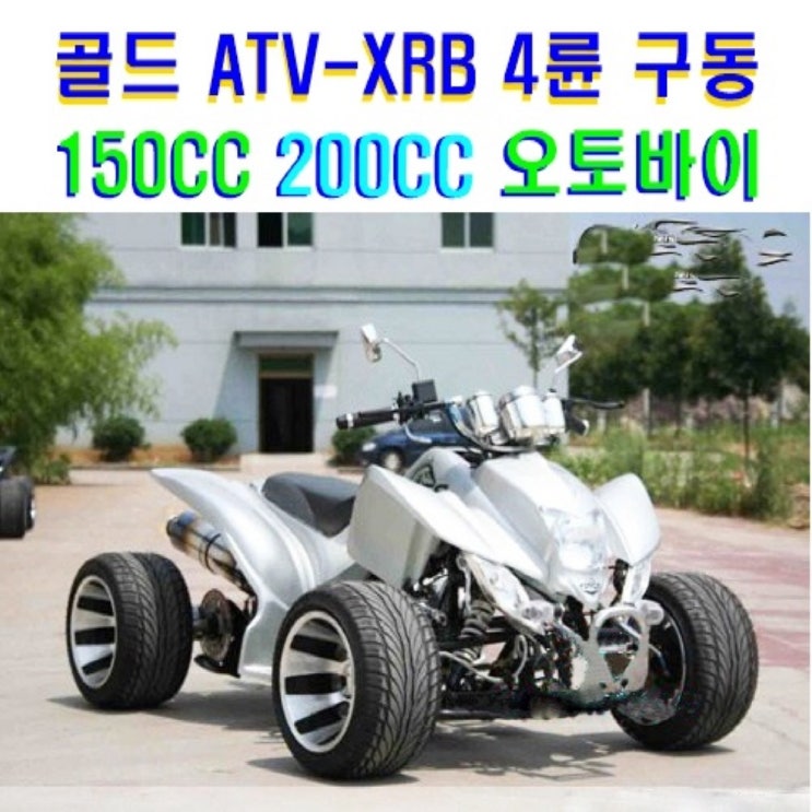 가성비 좋은 골드 ATV-XRB 4륜구동 오토바이 150cc 200cc ATV, 레드 ···
