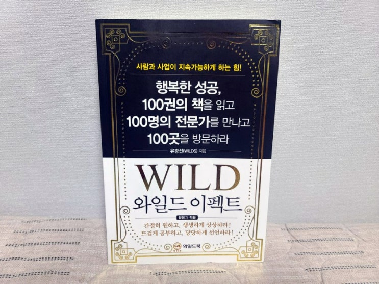  와일드 이펙트 원하고 상상하고 공부하고 선언하자
