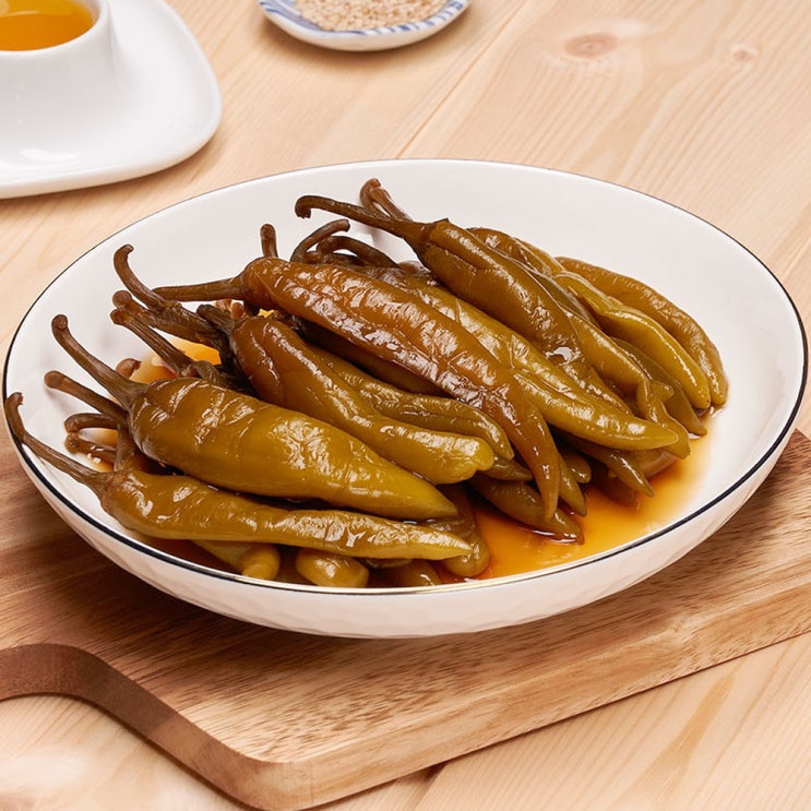 가성비 좋은 세모수 간장고추 장아찌 절임, 1개, 1kg ···