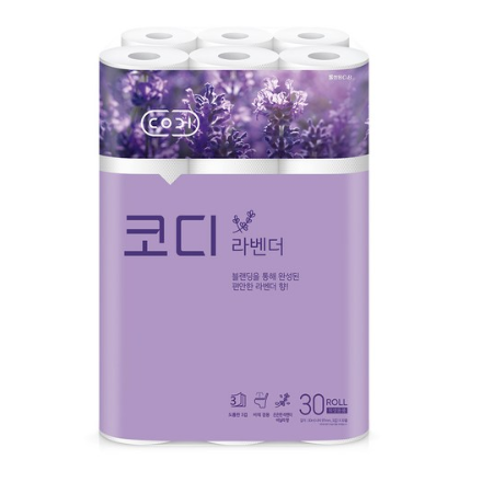 많이 팔린 코디 라벤더 3겹 롤화장지 30m, 30롤, 8팩 추천합니다 많이 팔린 코디 라벤더 3겹 롤화장지 30m, 30롤, 8팩 추천합니다