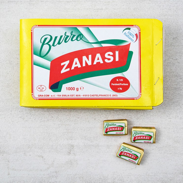인기 많은 ZANASI 버터, 8g, 125개 좋아요 인기 많은 ZANASI 버터, 8g, 125개 좋아요