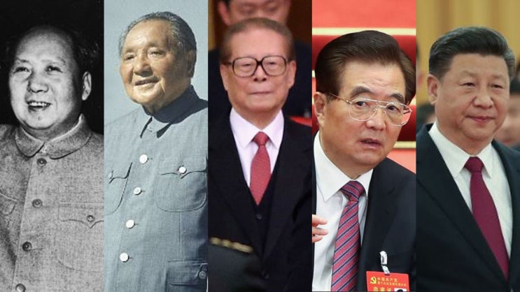 중국 지도자 순서 - 중국 정치 요약