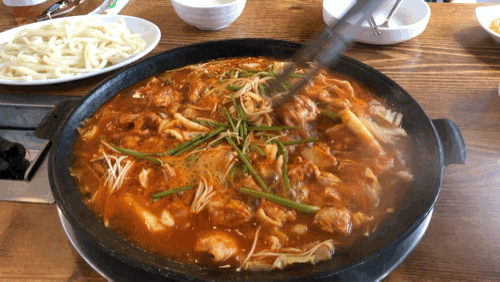 가평/남이섬맛집:: '아리수 닭갈비' 물닭갈비